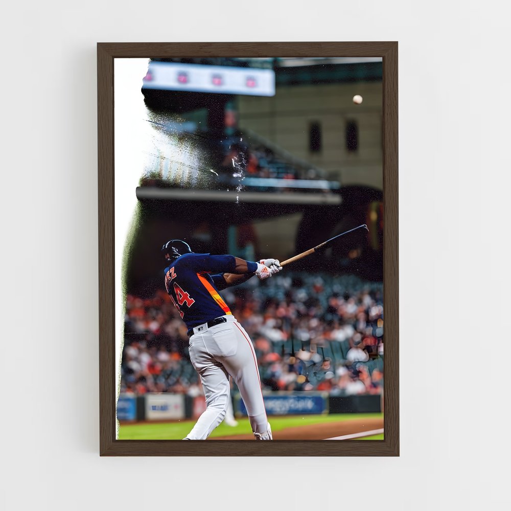 Poster Yordan Alvarez Baseball (vue 5)
